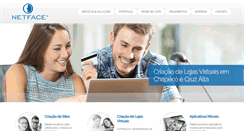 Desktop Screenshot of netface.com.br